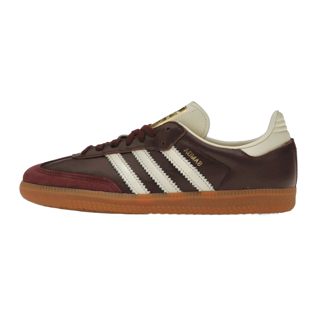 adidas Samba OG Maroon Gold Metallic — kolab