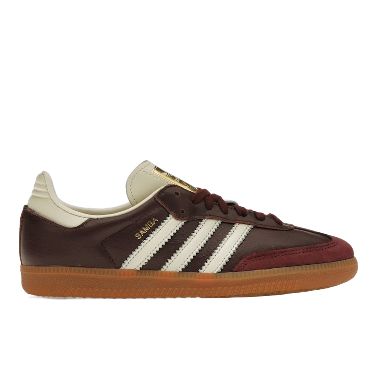 adidas Samba OG Maroon Gold Metallic — kolab