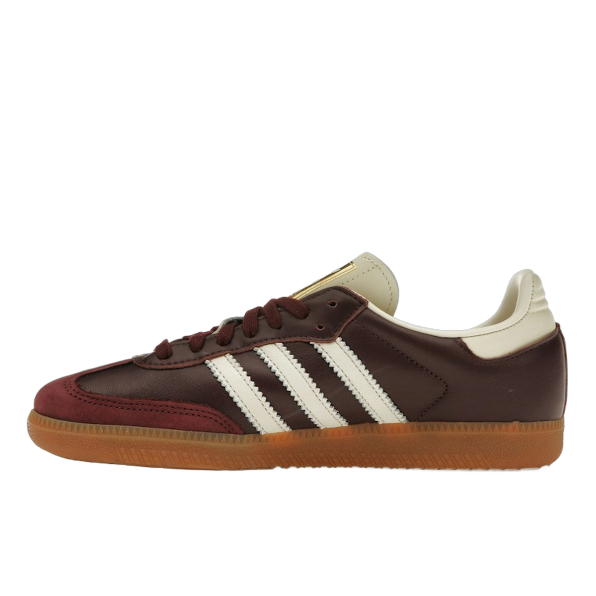 adidas Samba OG Maroon Gold Metallic — kolab
