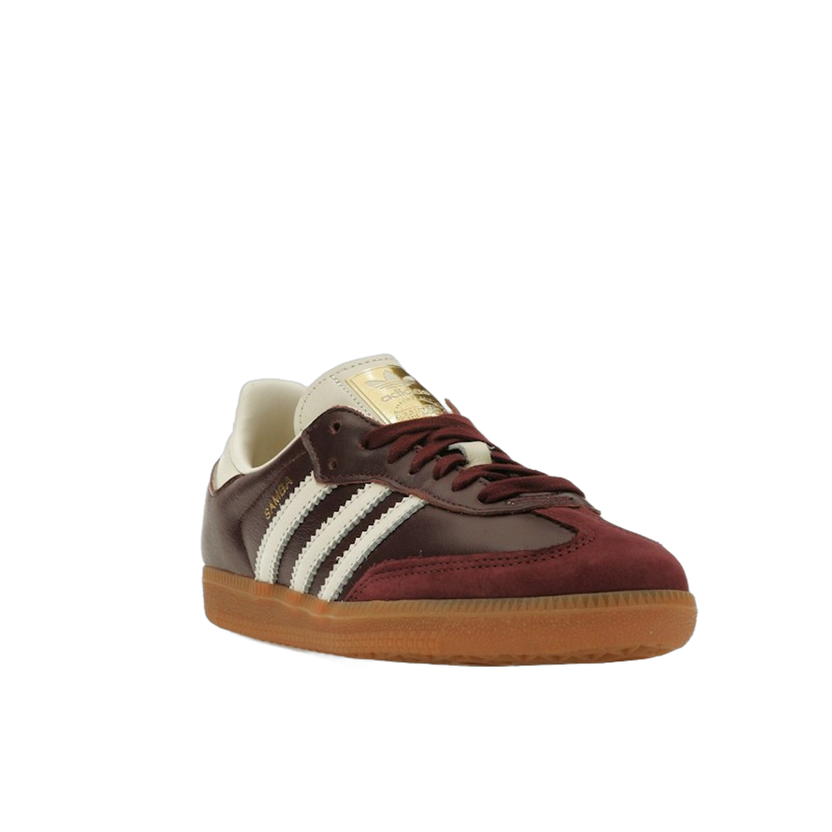 adidas Samba OG Maroon Gold Metallic — kolab