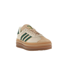 adidas Gazelle Bold Magic Beige Collegiate Green — kolab