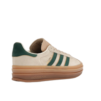 adidas Gazelle Bold Magic Beige Collegiate Green — kolab