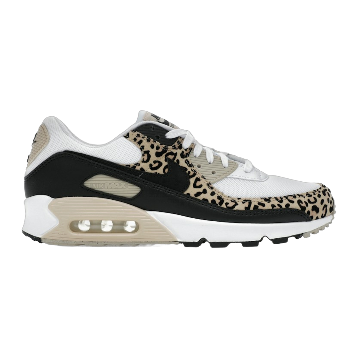 Nike Air Max 90 Leopard Sanddrift Black — kolab
