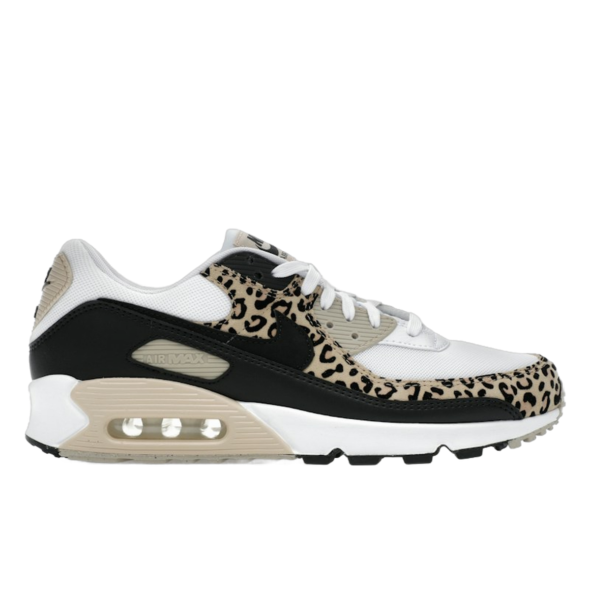 Nike Air Max 90 Leopard Sanddrift Black — kolab