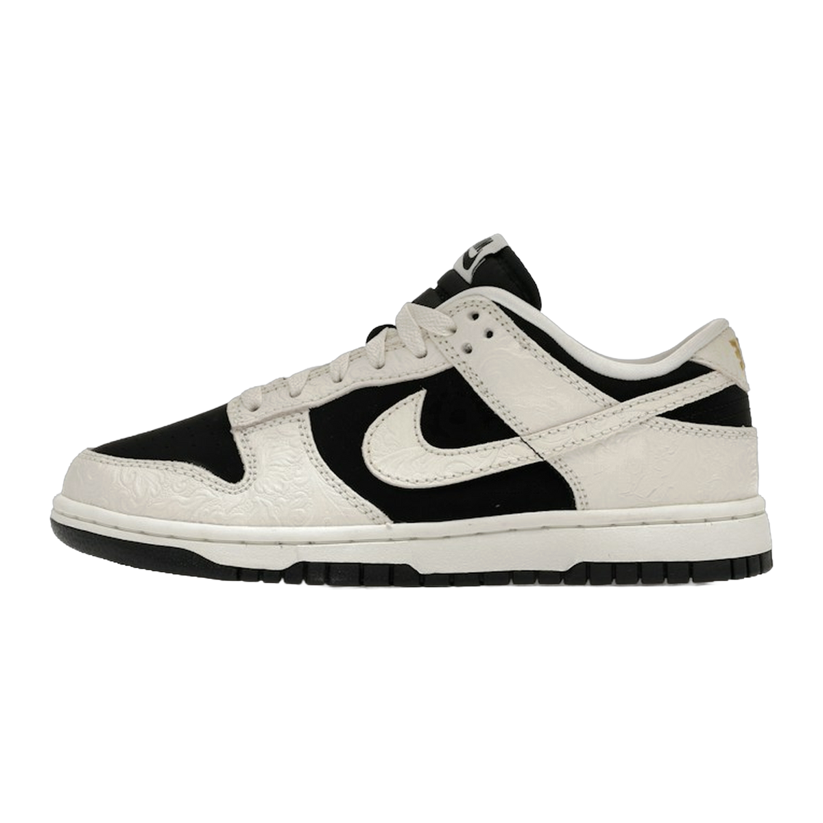 Nike Dunk Low Embossed Black Sail — kolab