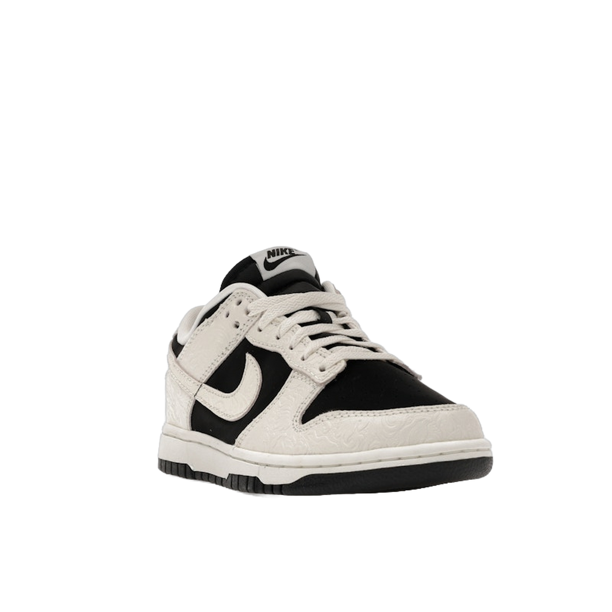 Nike Dunk Low Embossed Black Sail — kolab