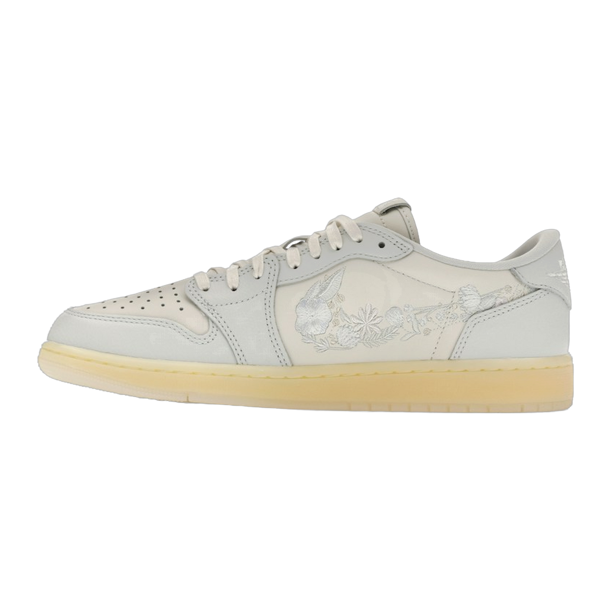 Jordan 1 Retro Low OG Rabbit Floral Swoosh — kolab