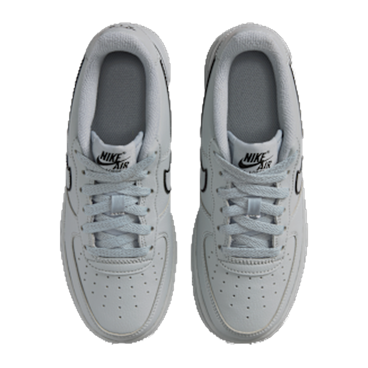 Nike Air Force 1 Light Smoke Grey Black (GS) — kolab