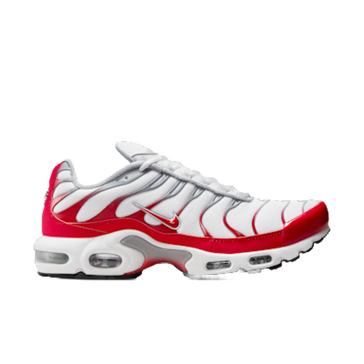 Nike Air Max Plus White University Red — kolab