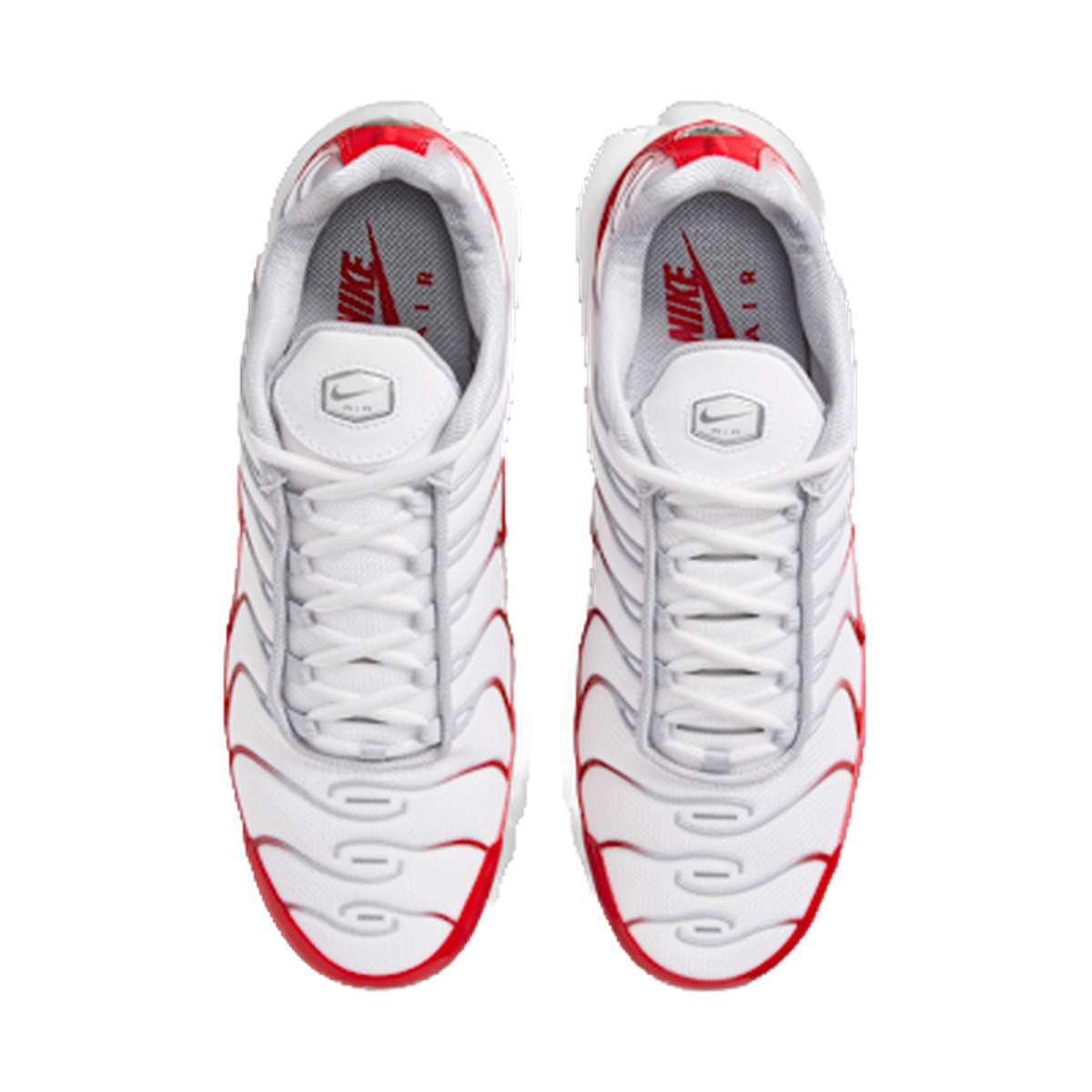 Nike Air Max Plus White University Red — kolab