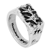 Two Jeys Ignorant Icon Ring Silver