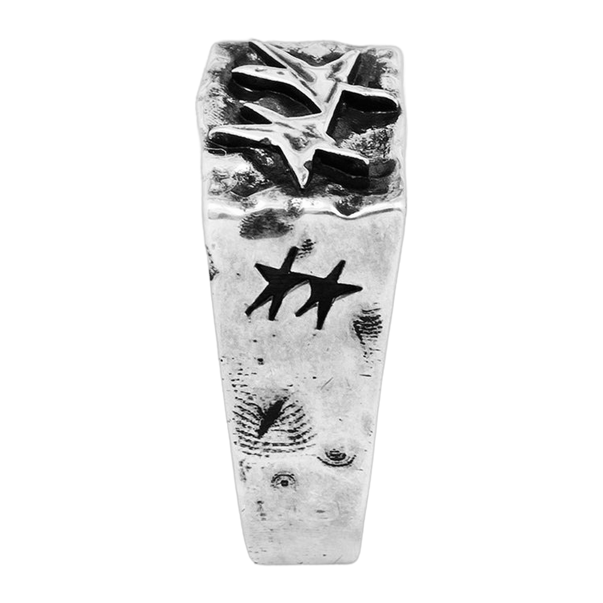 Two Jeys Ignorant Icon Ring Silver