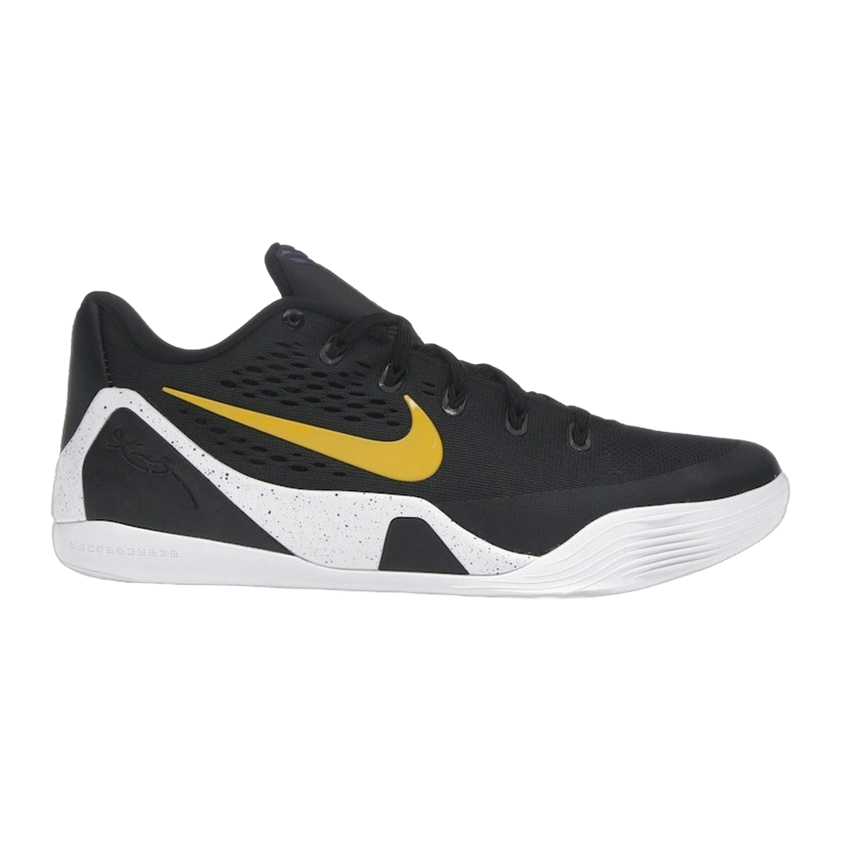 Nike Kobe 9 EM Low Protro TB Black University Gold — kolab