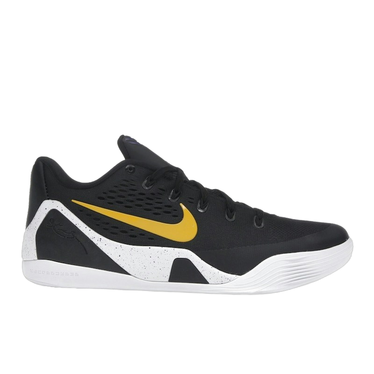 Nike Kobe 9 EM Low Protro TB Black University Gold — kolab
