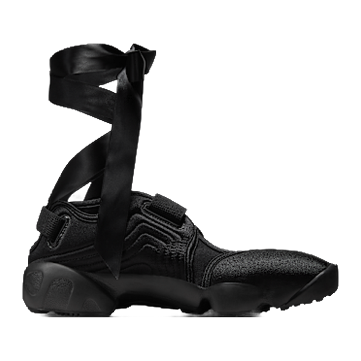 Nike Air Rift Triple Black Satin — kolab