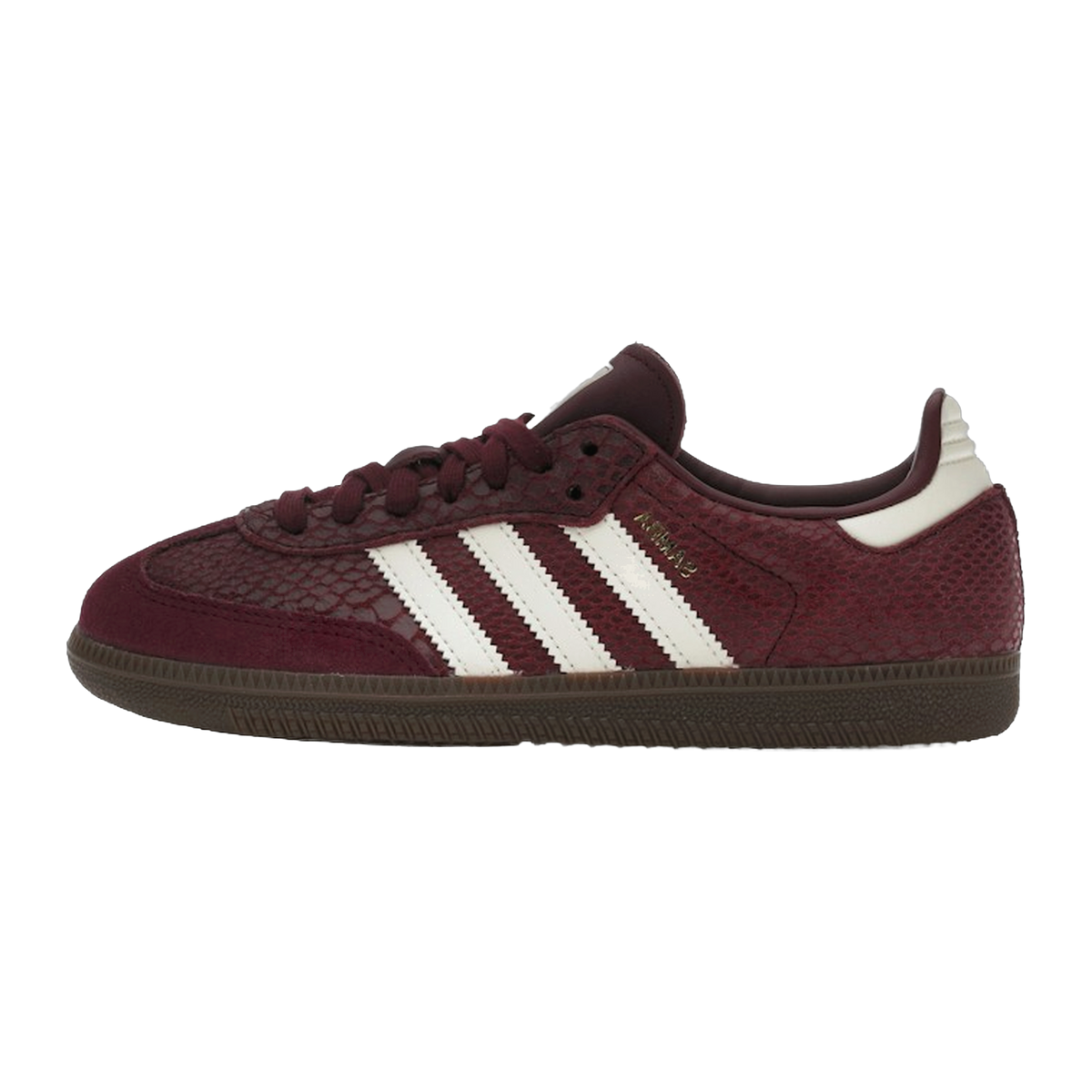 adidas Samba OG Snakeskin Maroon Cream White — kolab