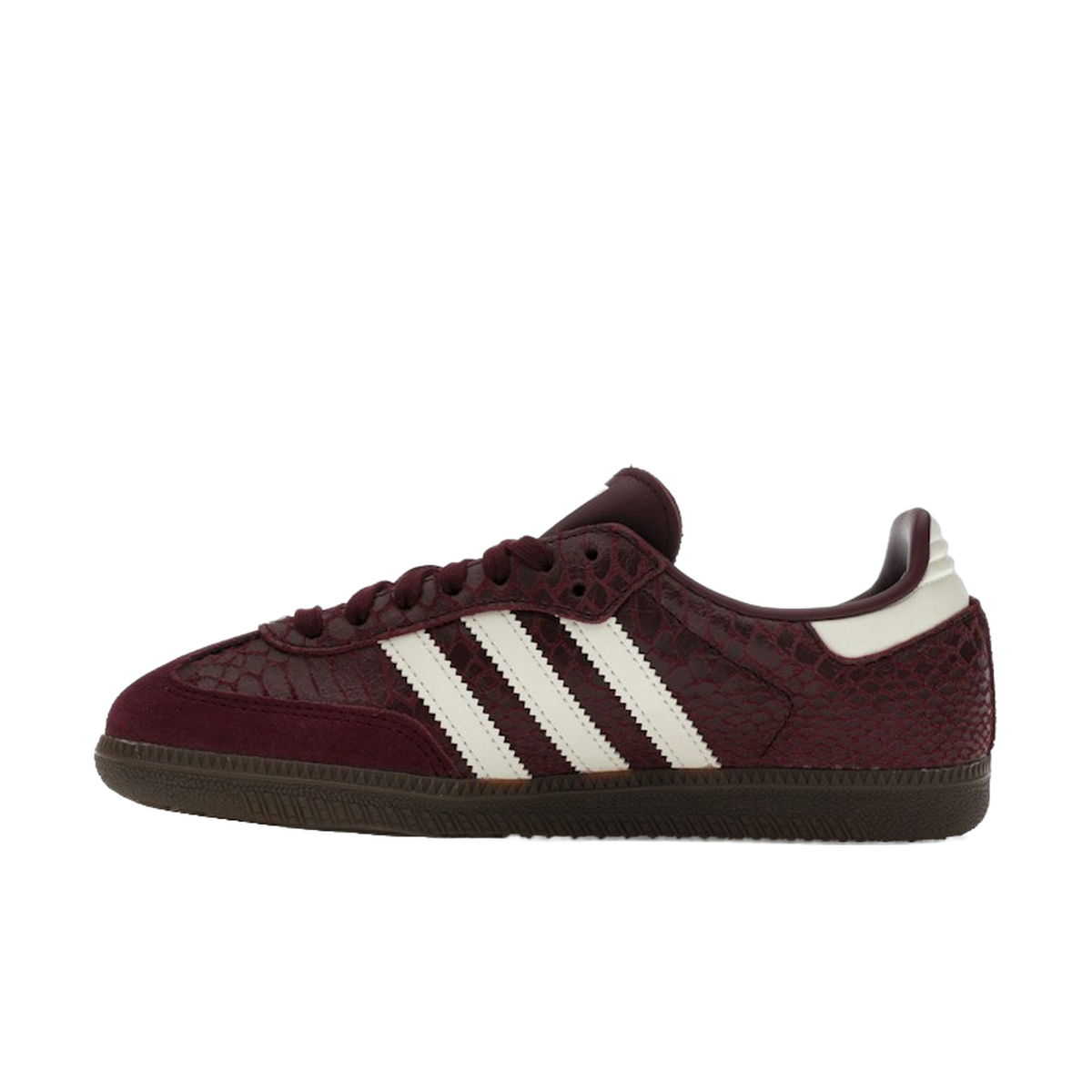 adidas Samba OG Snakeskin Maroon Cream White — kolab