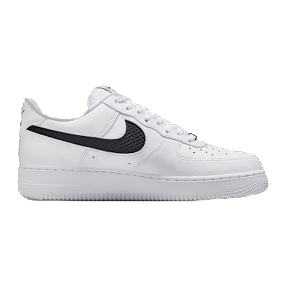 Nike Air Force 1 Low SE Nylon Swoosh White Black — kolab