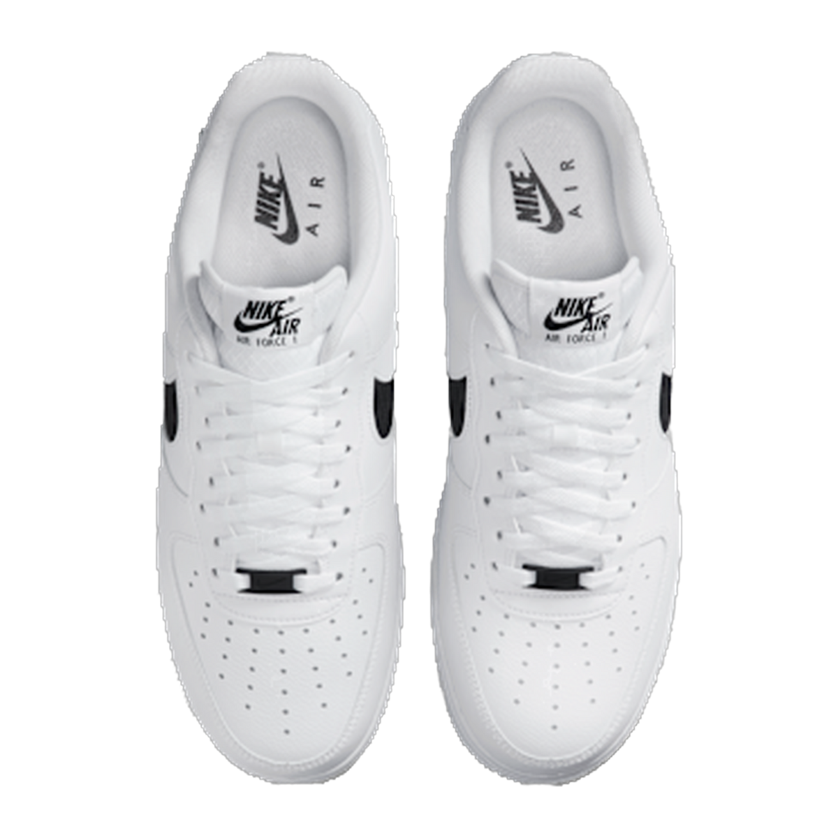 Nike Air Force 1 Low SE Nylon Swoosh White Black — kolab