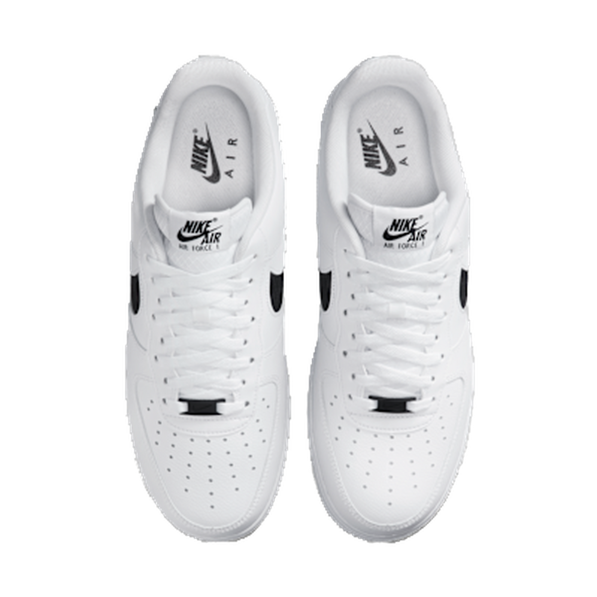 Nike Air Force 1 Low SE Nylon Swoosh White Black — kolab
