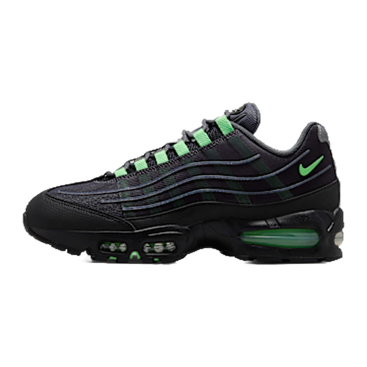 Nike Air Max 95 Big Bubble Iron Grey Illusion Green — kolab