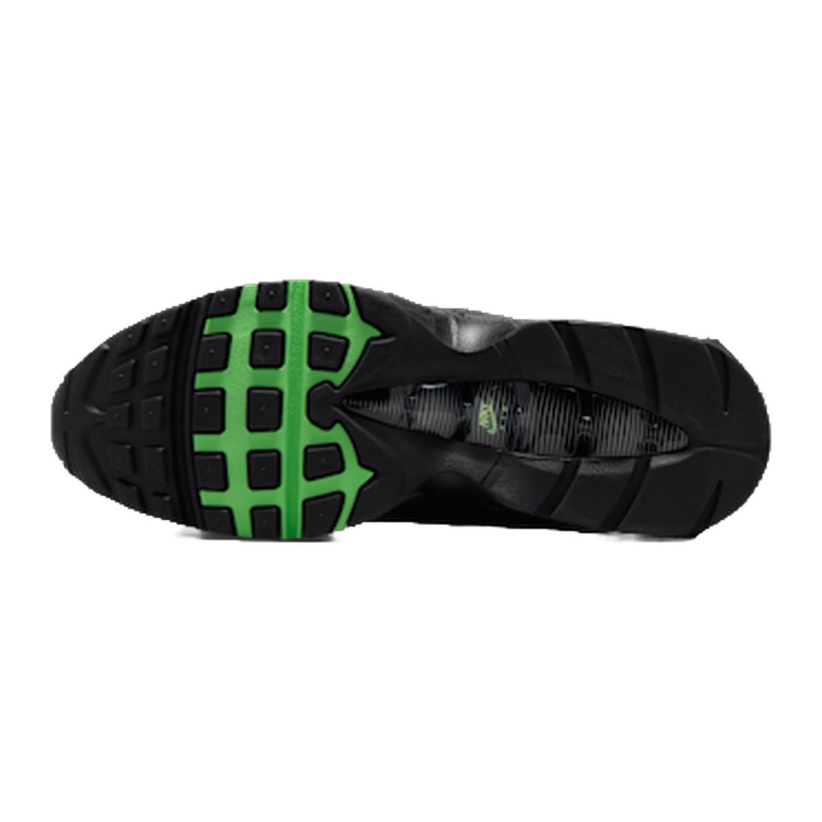 Nike Air Max 95 Big Bubble Iron Grey Illusion Green — kolab