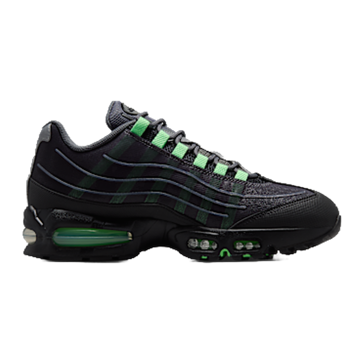 Nike Air Max 95 Big Bubble Iron Grey Illusion Green · kolab