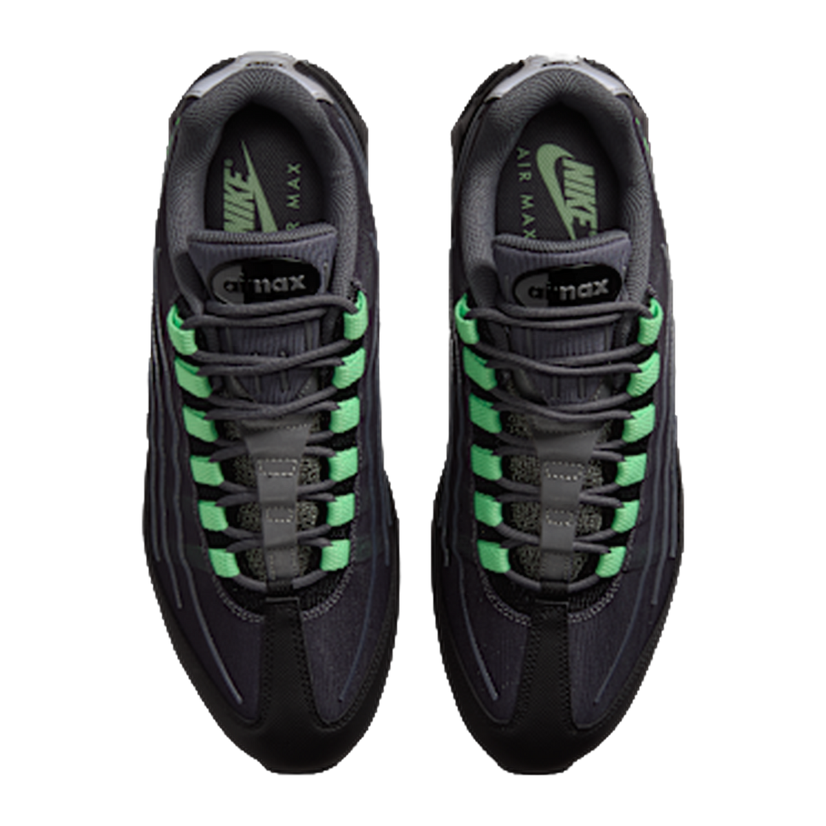 Nike Air Max 95 Big Bubble Iron Grey Illusion Green · kolab