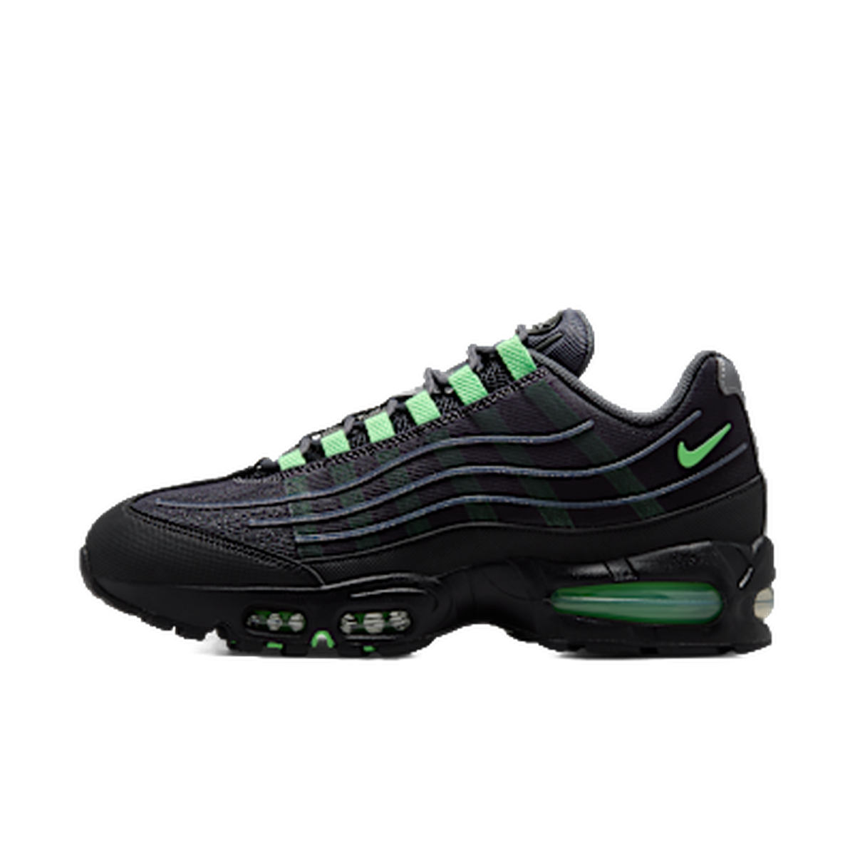 Nike Air Max 95 Big Bubble Iron Grey Illusion Green — kolab