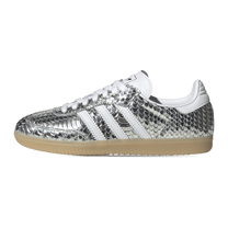 adidas Samba Patent Snakeskin Silver Metallic — kolab
