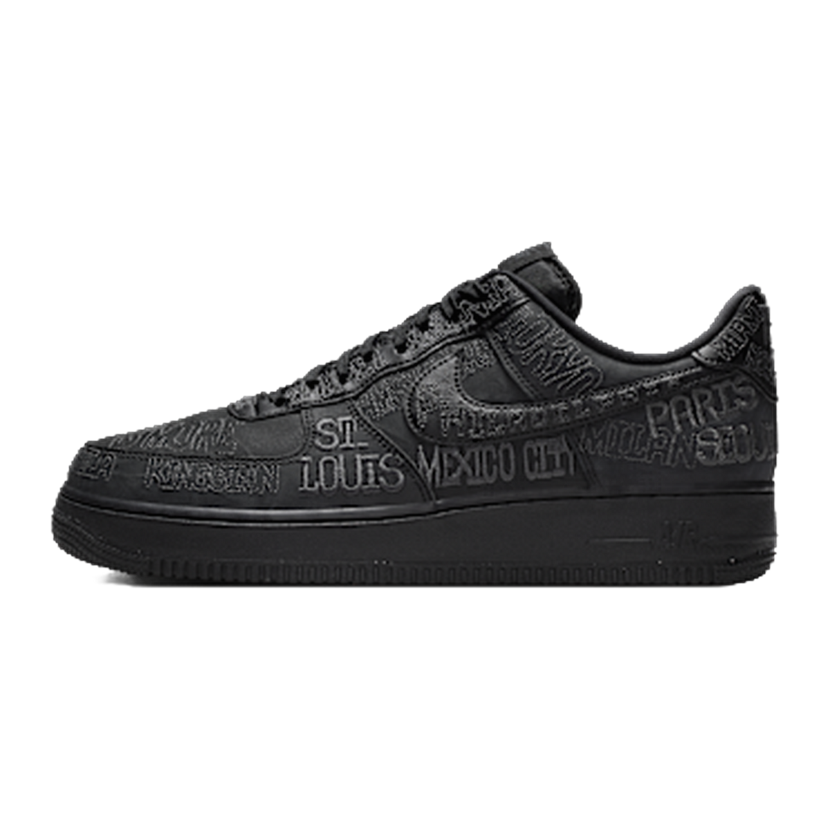 Nike Air Force 1 Low World Tour Black — kolab