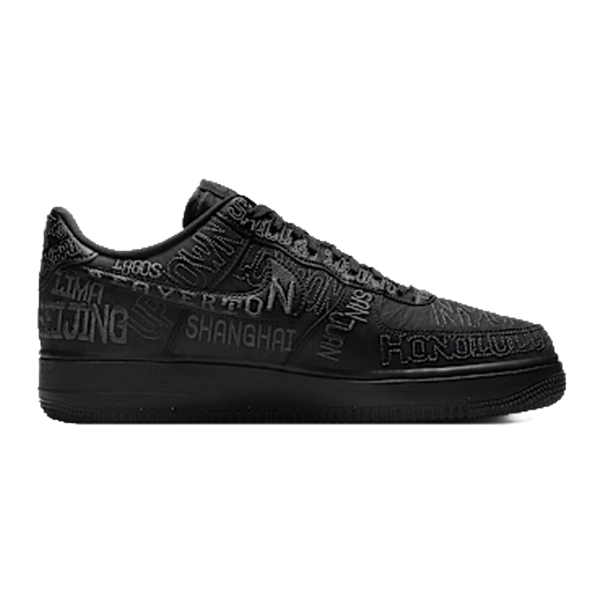 Nike Air Force 1 Low World Tour Black · kolab