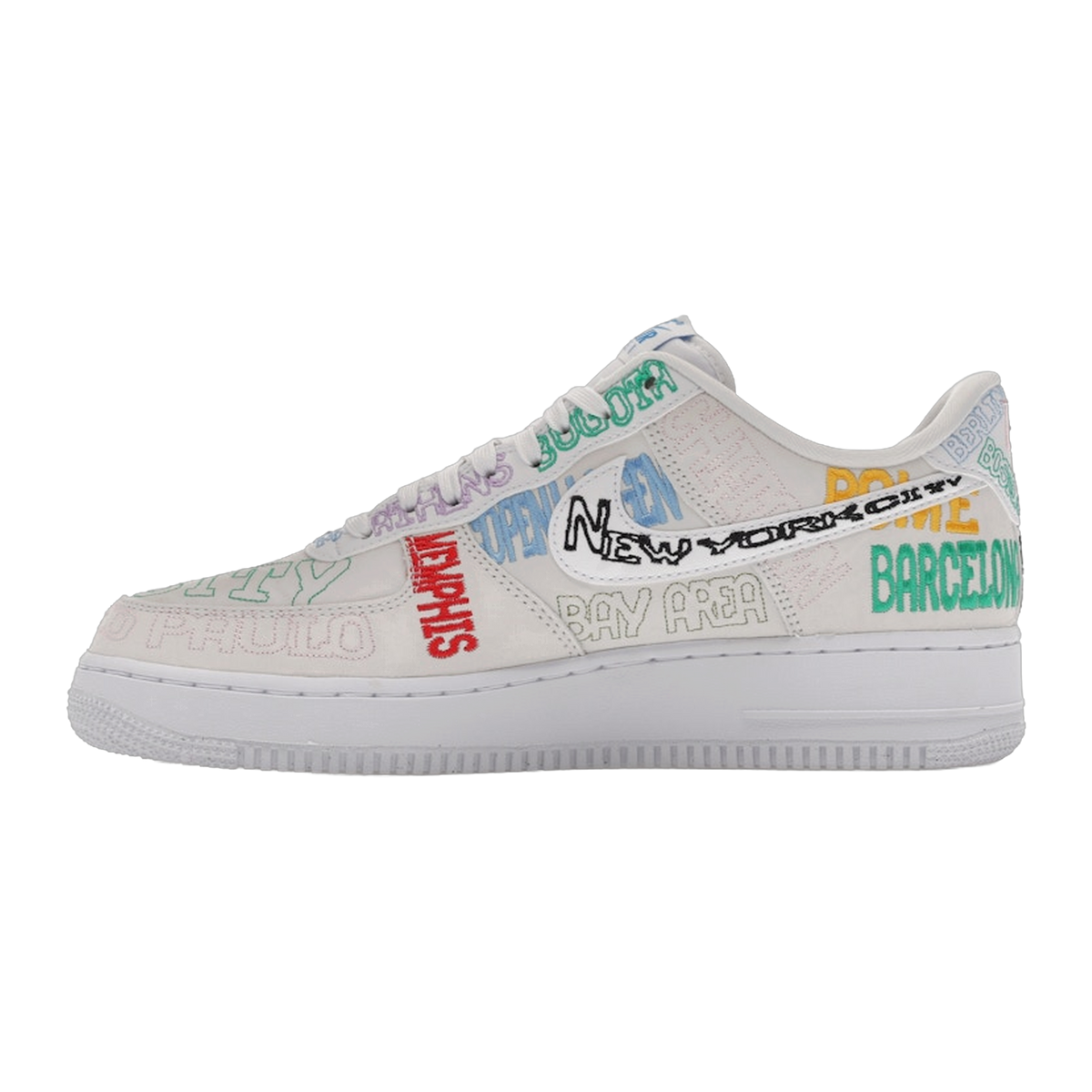 Nike Air Force 1 Low World Tour White — kolab