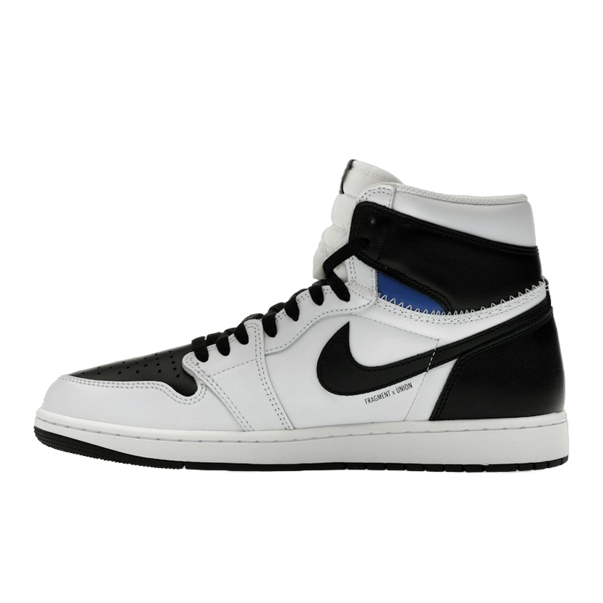 Jordan 1 Retro High OG SP Fragment x Union LA White Black · kolab