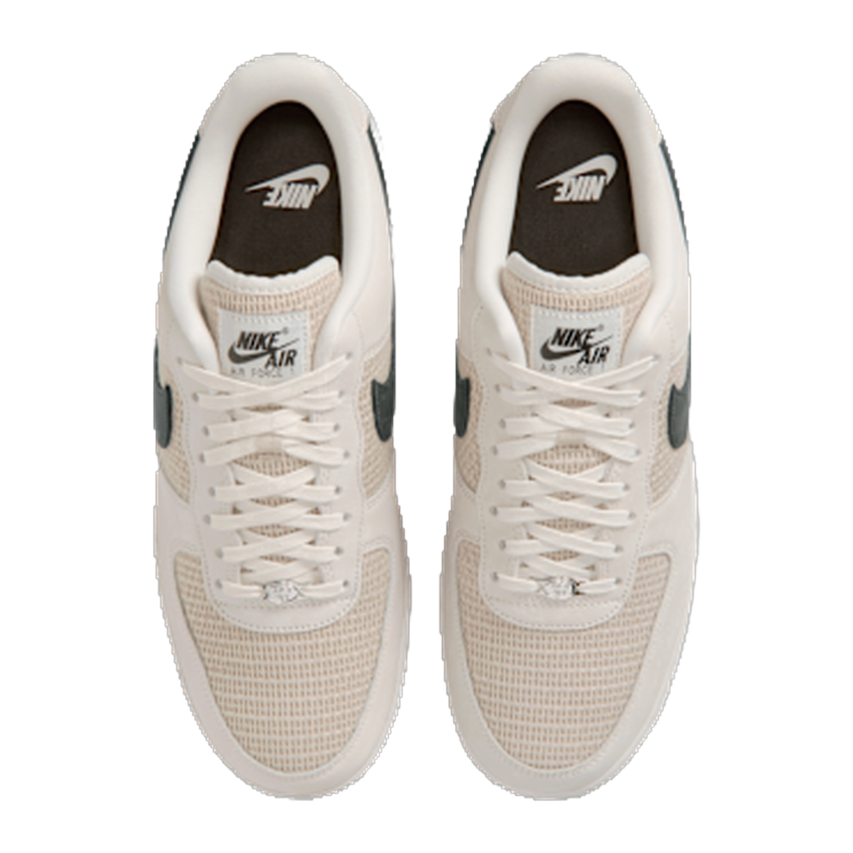 Nike Air Force 1 '07 LV8 'Phantom Cream II Metallic Silver Dark Smoke Grey' · kolab