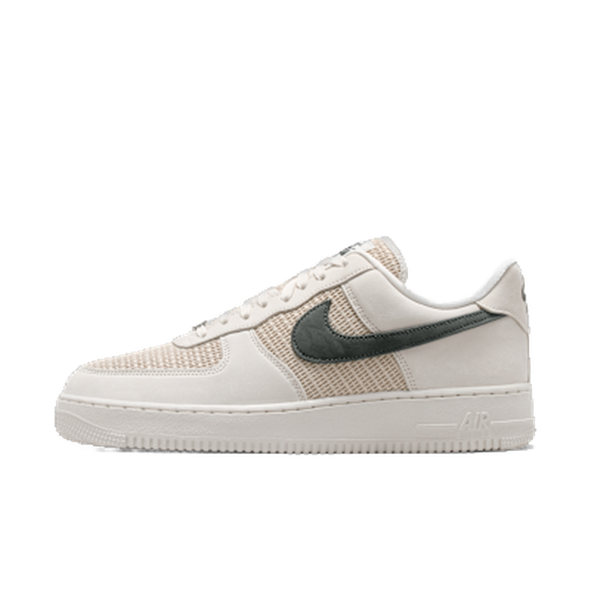 Nike Air Force 1 '07 LV8 'Phantom Cream II Metallic Silver Dark Smoke Grey' — kolab