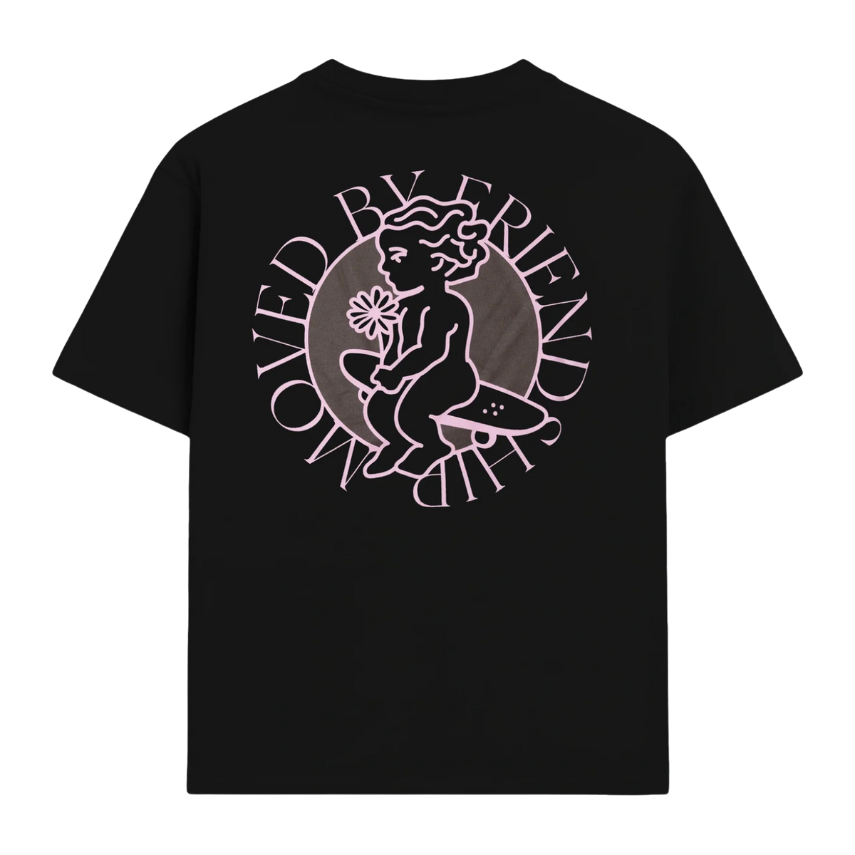 IKON FLOWER T-SHIRT BLACK