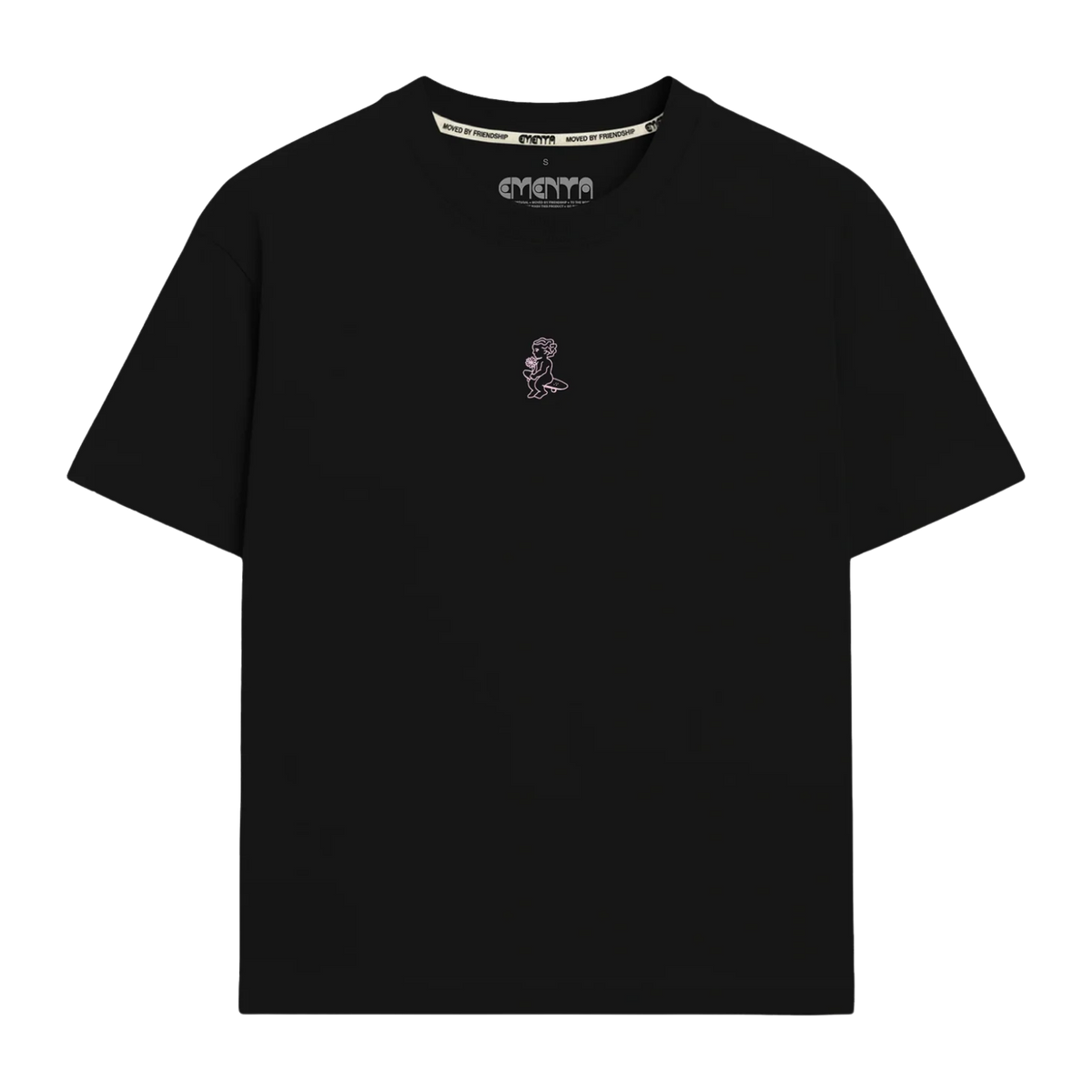 IKON FLOWER T-SHIRT BLACK