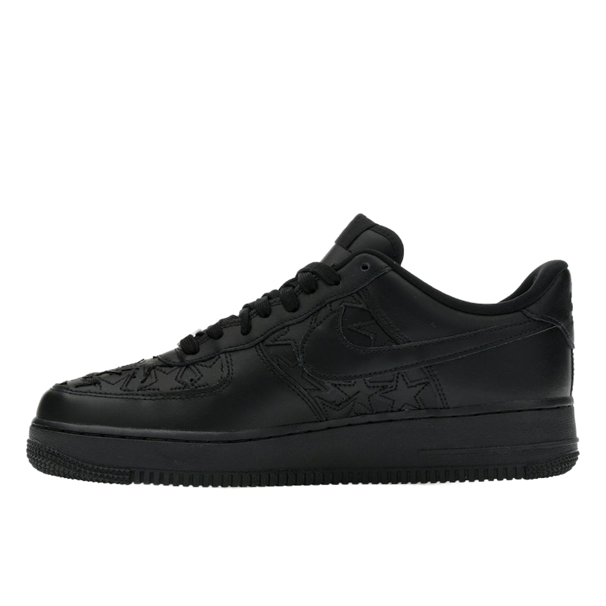 Nike Air Force 1 Low LV8 Triple Black Stars · kolab