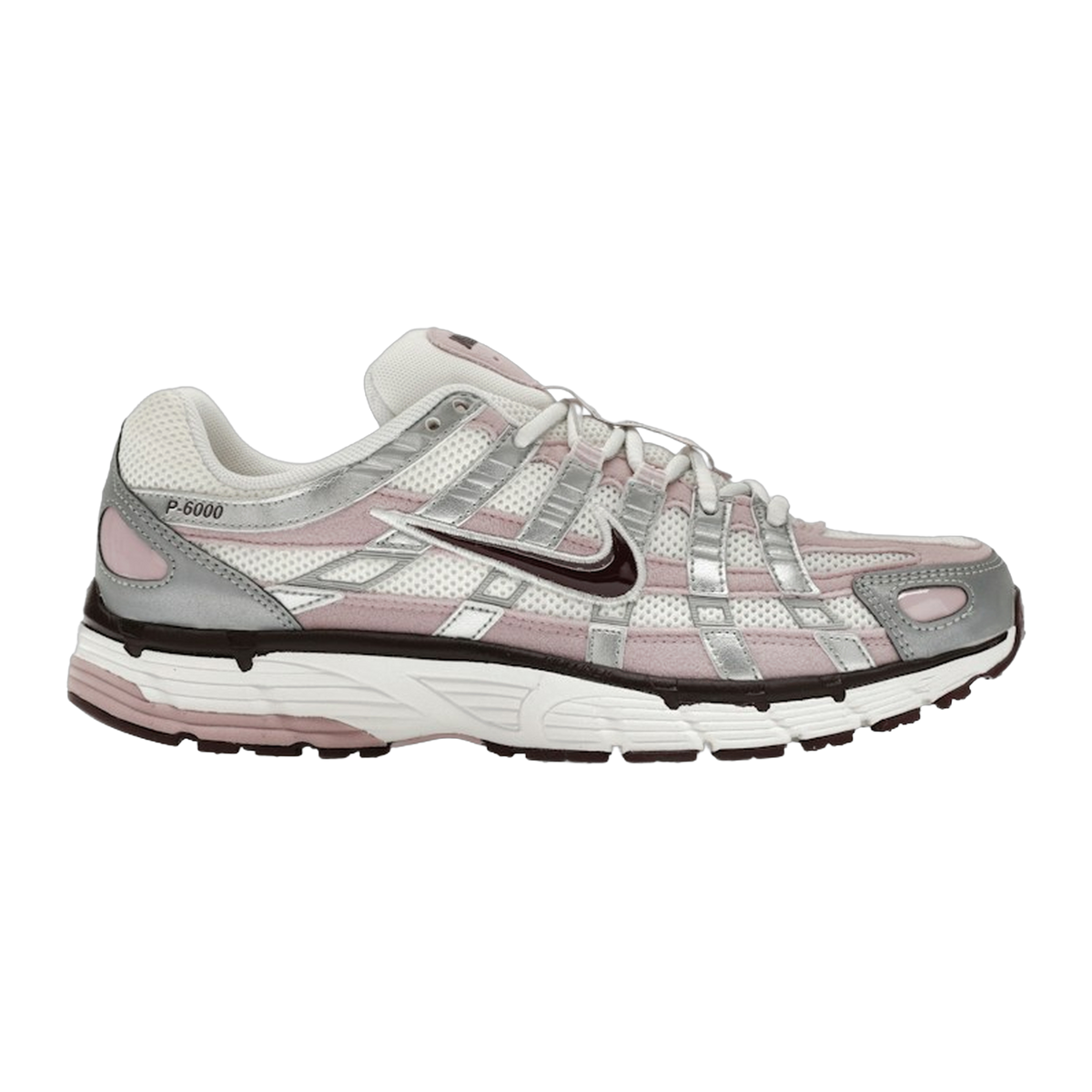 Nike P-6000 Silver Burgundy Plum Chalk — kolab