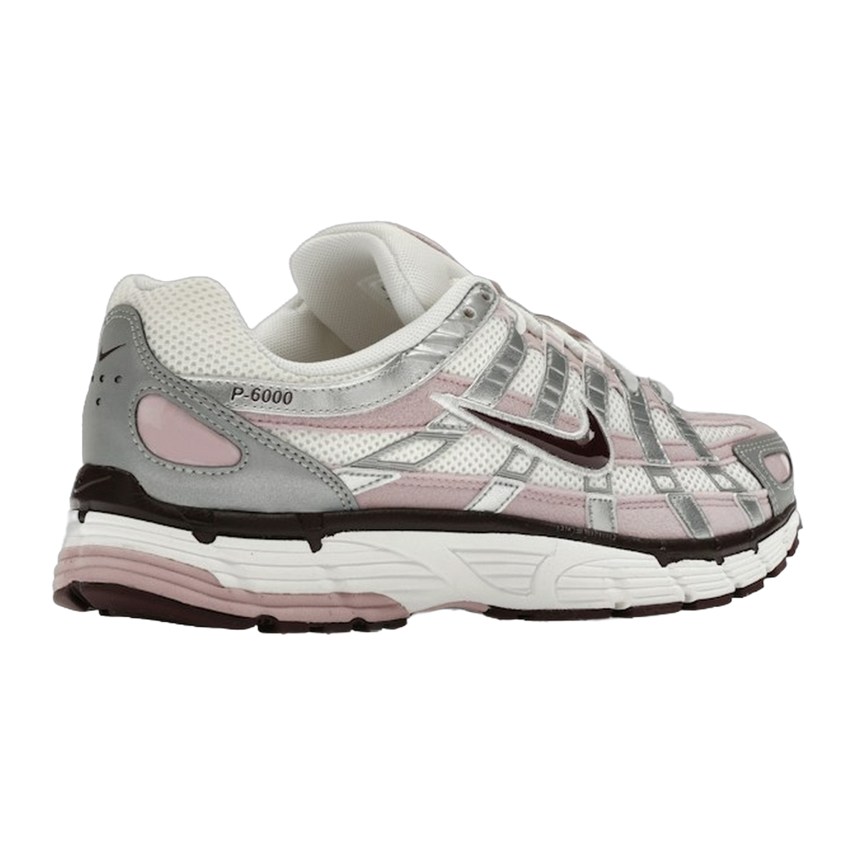 Nike P-6000 Silver Burgundy Plum Chalk · kolab