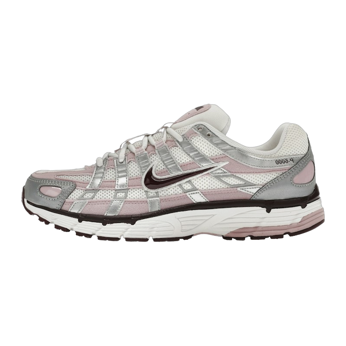 Nike P-6000 Silver Burgundy Plum Chalk — kolab
