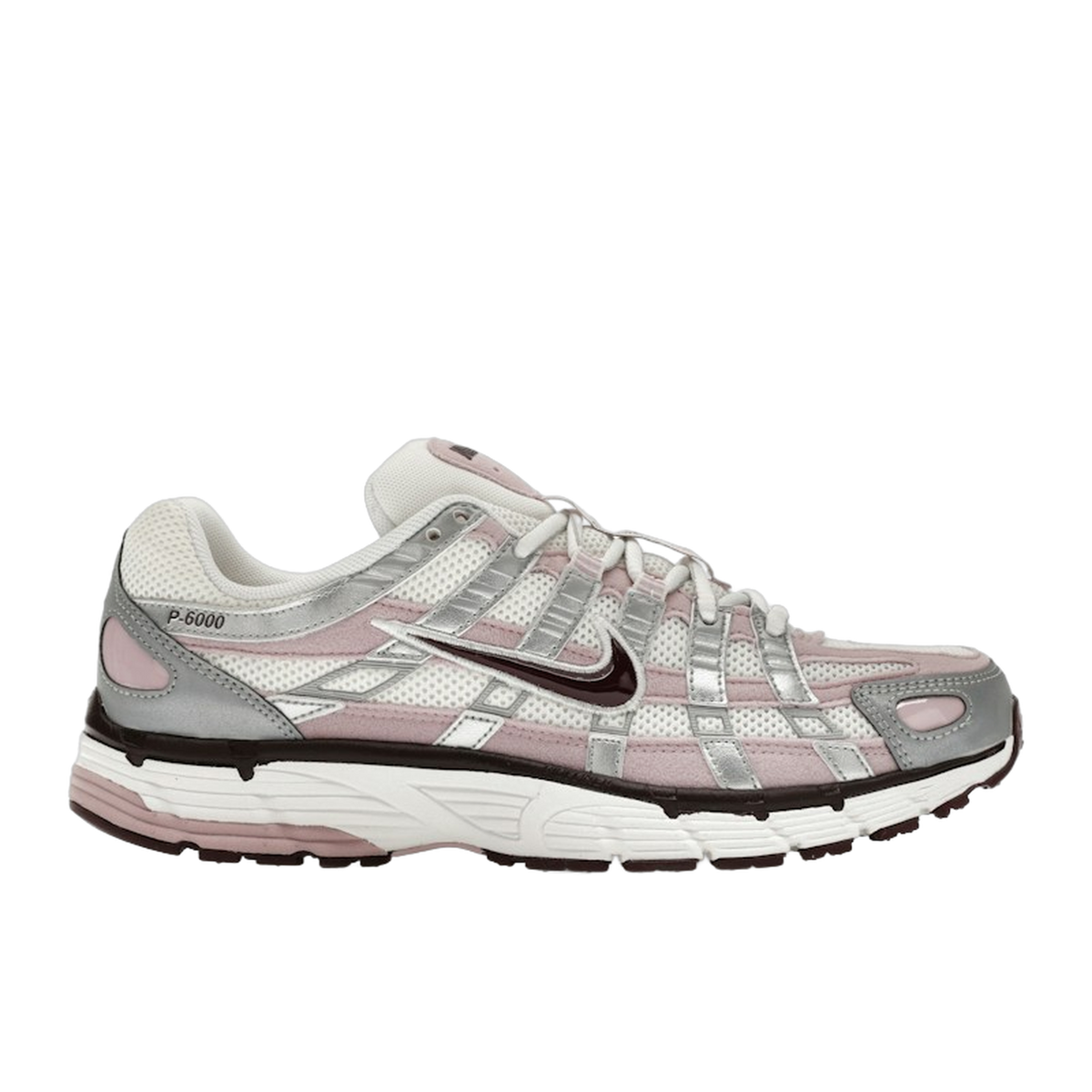 Nike P-6000 Silver Burgundy Plum Chalk — kolab