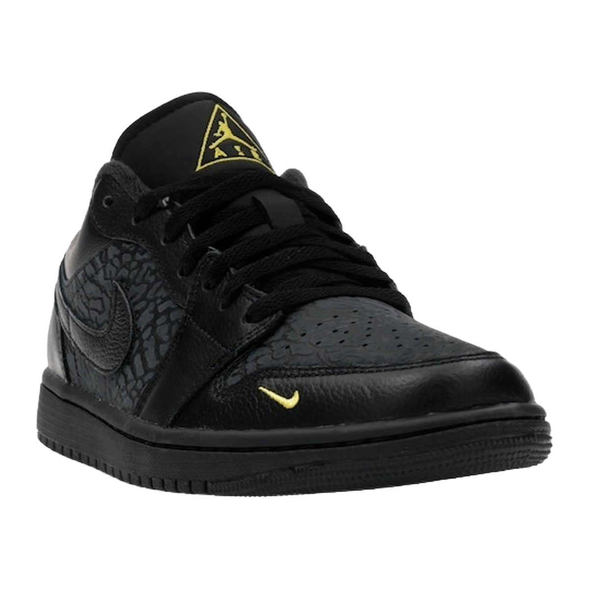 Jordan 1 Low Black Elephant Print · kolab