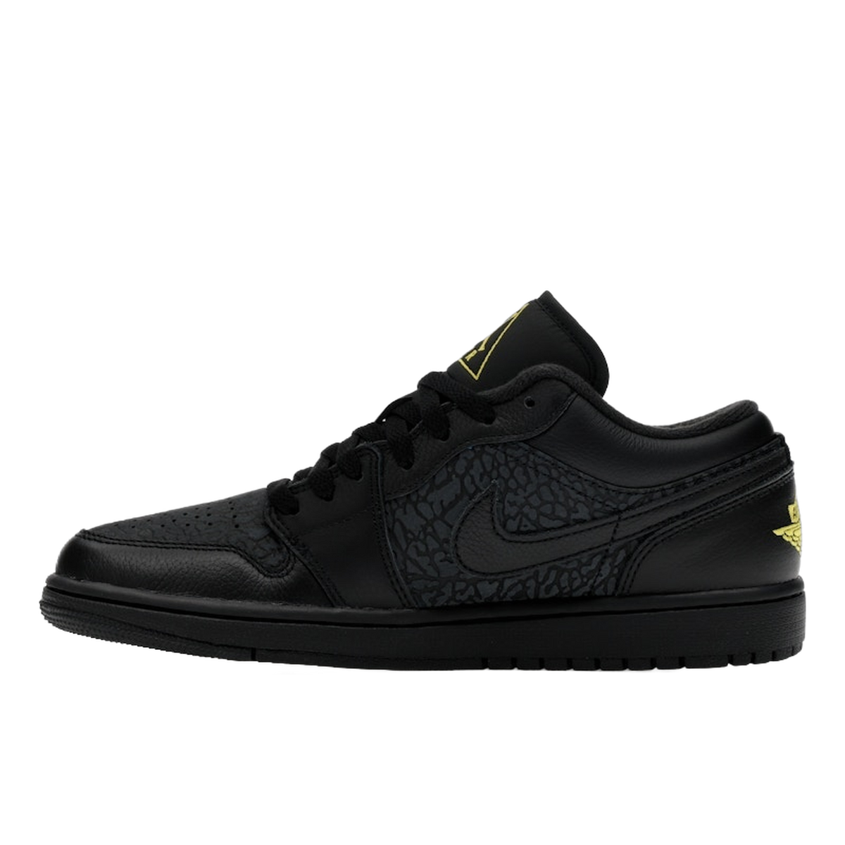 Jordan 1 Low Black Elephant Print — kolab
