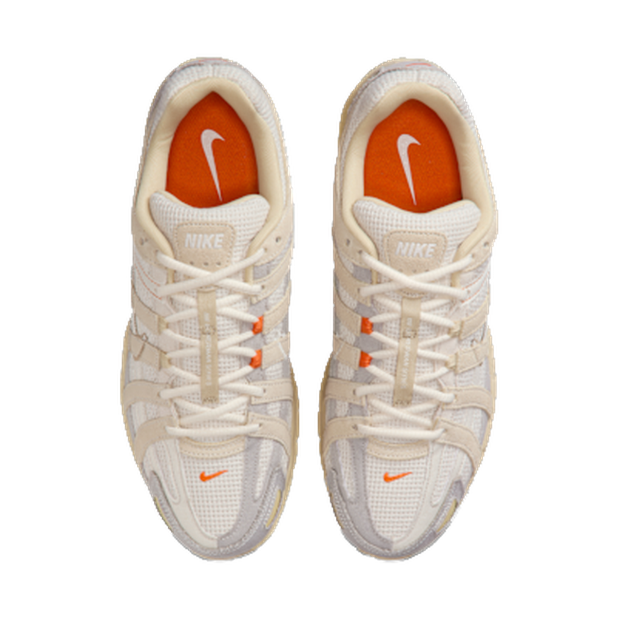 Nike P-6000 College Grey Khaki Safety Orange — kolab