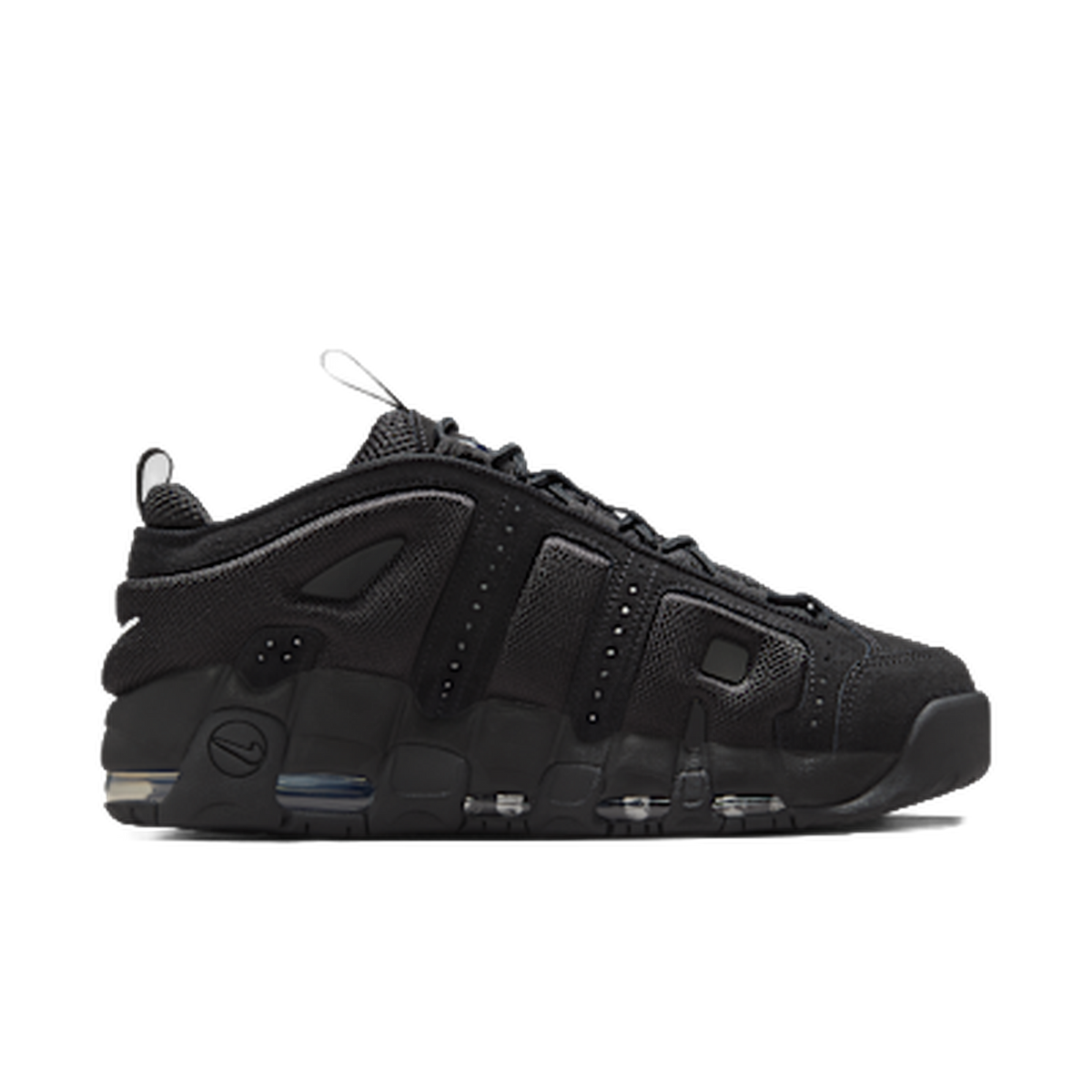 Nike Air More Uptempo Low 'Triple Black' — kolab