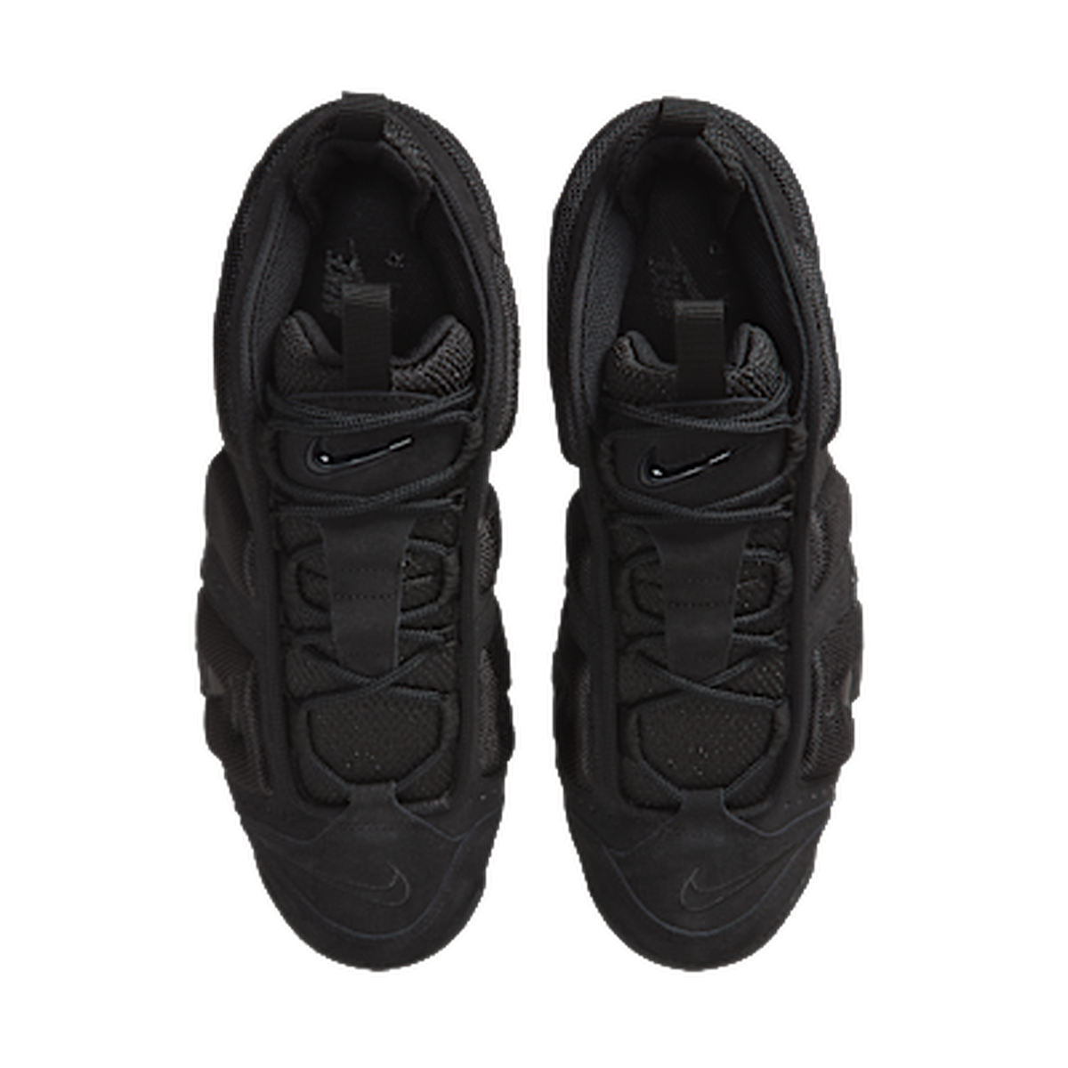 Nike Air More Uptempo Low 'Triple Black' — kolab
