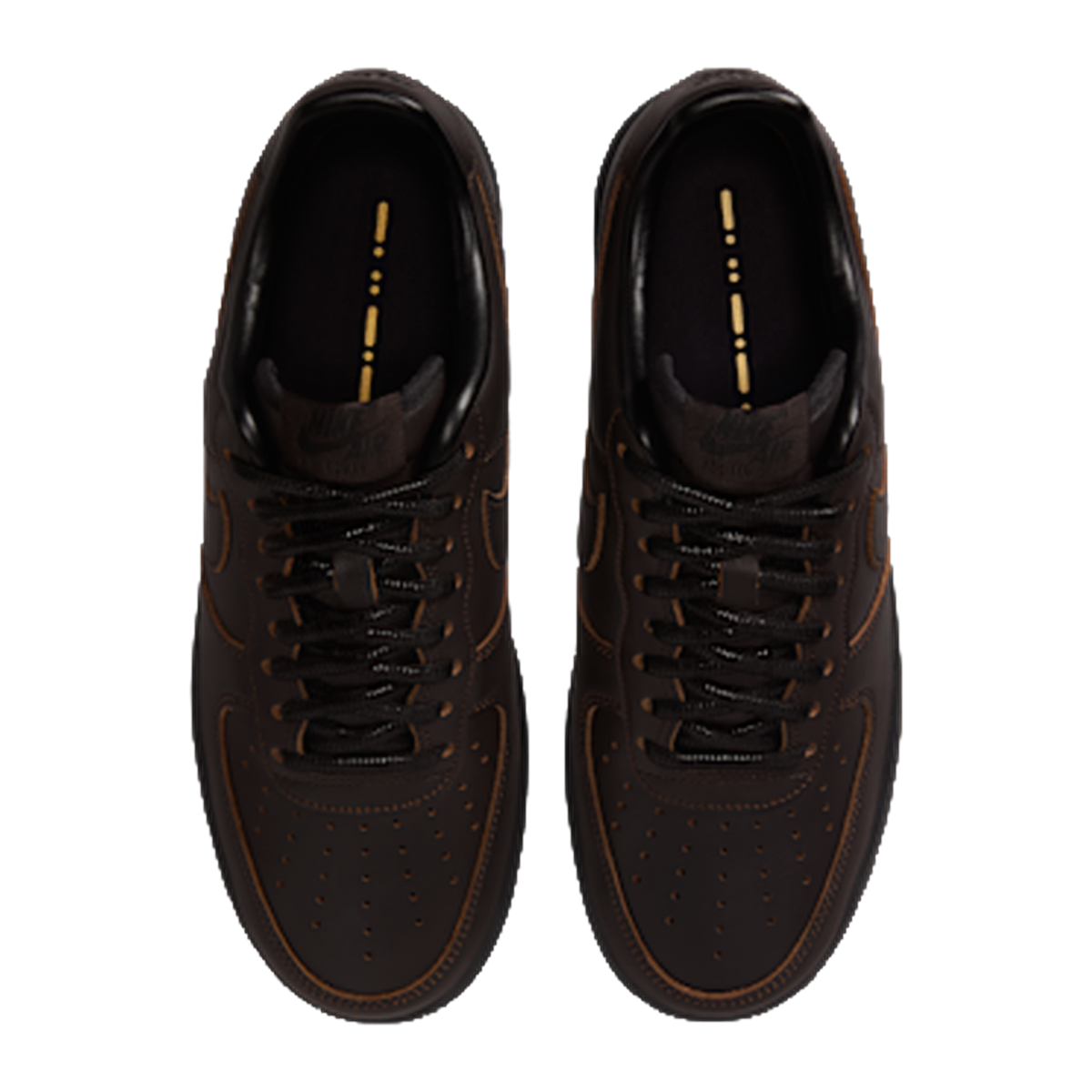 Nike Air Force 1 Low '07 PRM Morse Code Velvet Brown Black — kolab