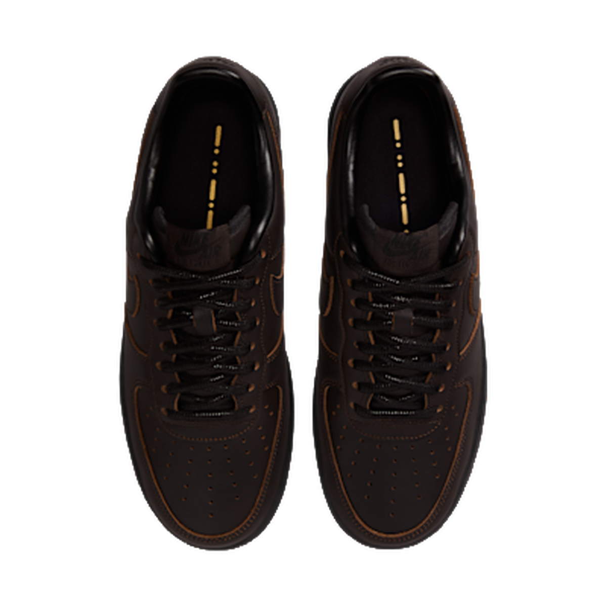 Nike Air Force 1 Low '07 PRM Morse Code Velvet Brown Black — kolab